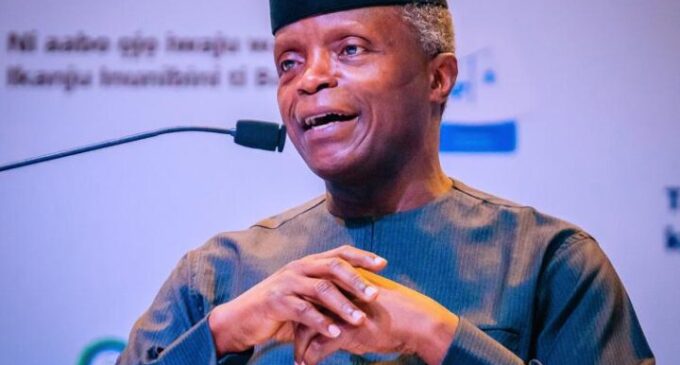 Osinbajo: Africa must collaborate with the rest of the world, to benefit from international taxation initiatives