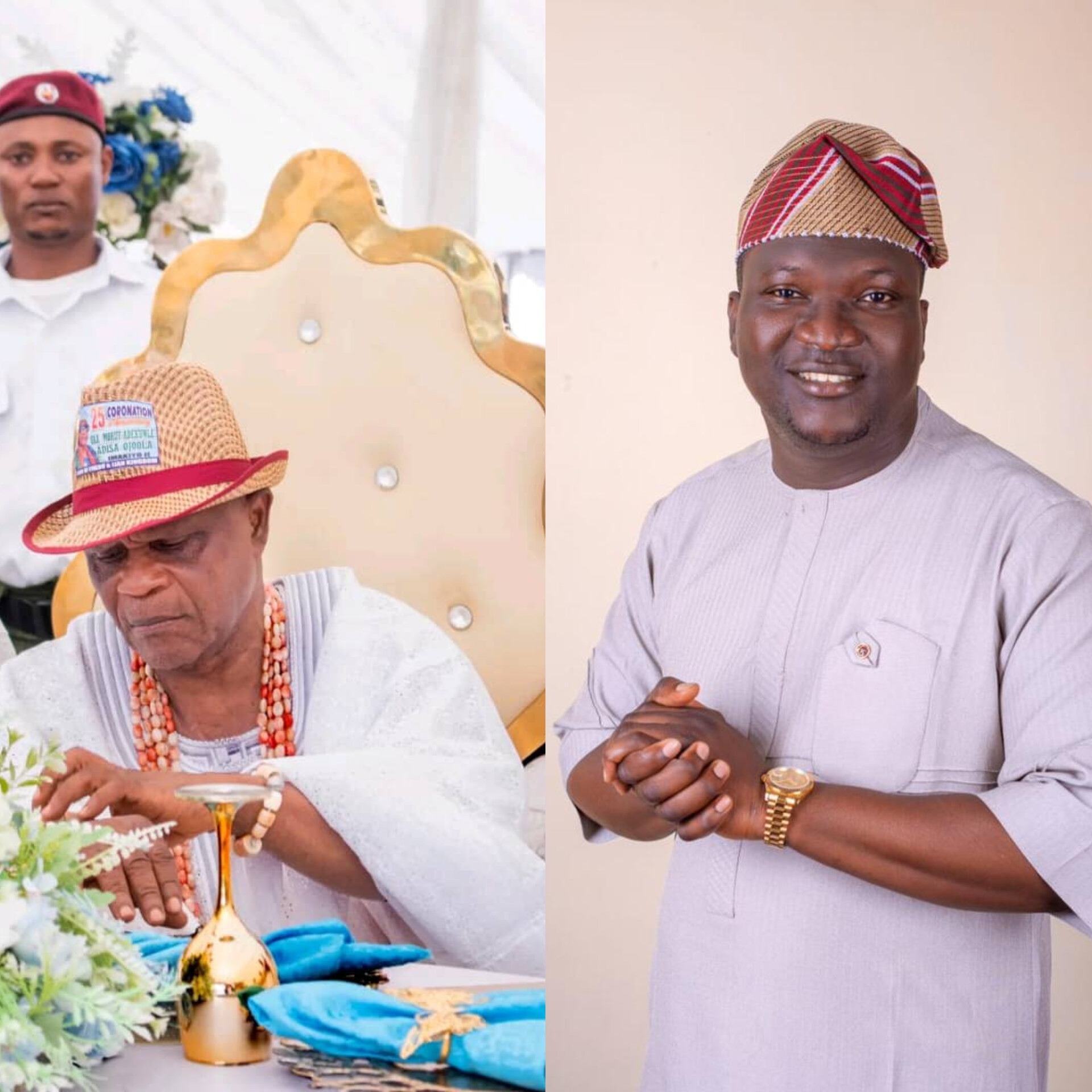 Royal Seal:Oba Ojoola Imakiyo II Ojon Of Ejigbo Commends Aare Taiwo’s Infrastructural Development.